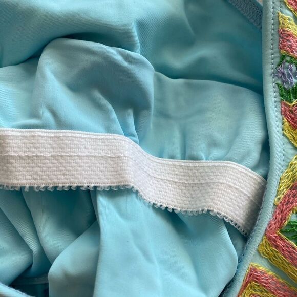 Beach Riot Embroidered Bikini Top - Picture 5 of 8